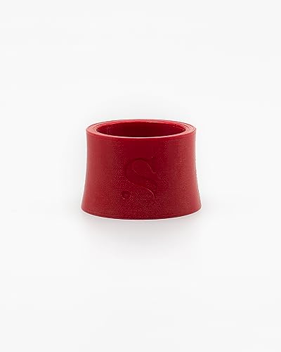 Image of Syos Tenor Saxophone Ligature Carmine Red, Great Fit for Syos Mouthpieces and Compatible with Tenor Sax Rubber Mouthpieces