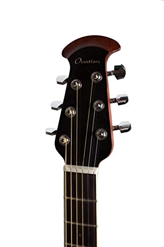 Ovation 6 String Acoustic-Electric Guitar, Right Handed, Ruby Red (Cs24-Rr) #TOP3