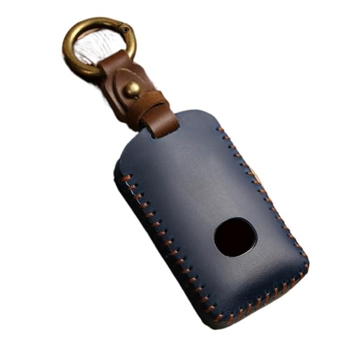 DRYIC Cubierta de la Caja de la Llave del Coche para Mazda 3 Alexa Smart Remote Car Key Accessories Holder Shell Car-Styling (Blue)