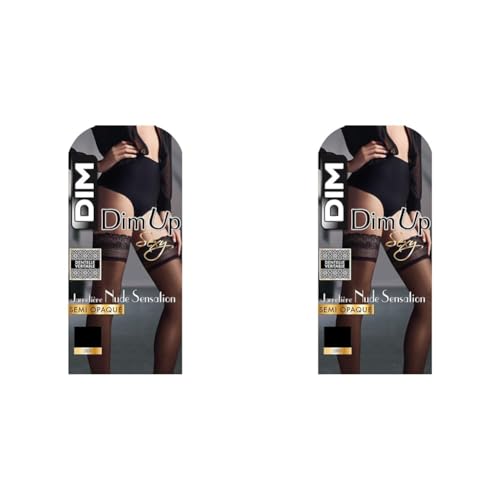 Dim Jarretière Femme Up Sexy Nude Sensation x1 (Lot de 2)
