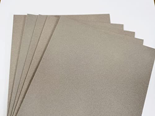 Sanded Pastel Paper ,4K Pastel Paper, Art Supplies ,Craft Paper,Thick &Heavy Sand Paper For Pastels Pencils & Charcoal Soft Pastels(5 Sheets,Brown,21.49X15.4 In) #TOP2