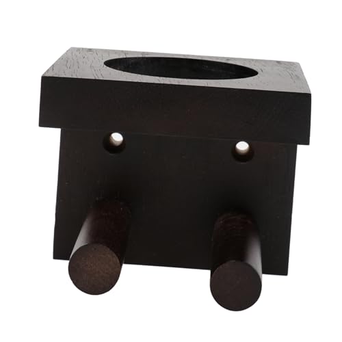 HANABASS 1pc Wooden Baseball Bat Holder Mount Bat Bracket for Display Baseball Support for Garage