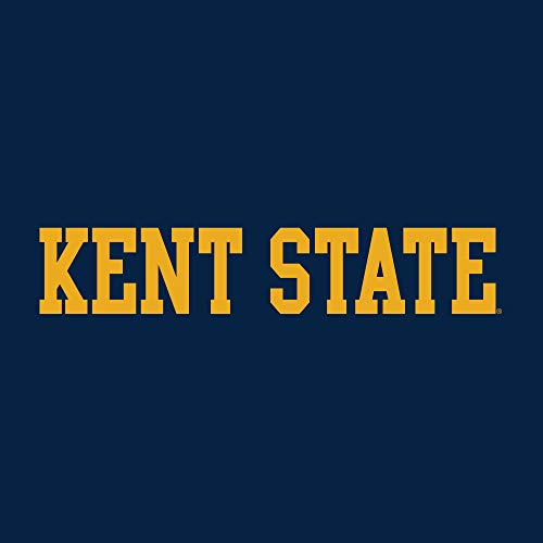 UGP-Campus-Apparel-AW01-Kent-State-Golden-Flashes-Basic-Block-CREW-SWEATSHIRT-Large-Navy