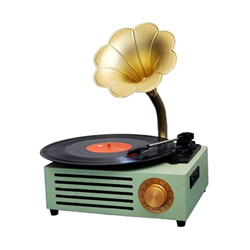 Tourne-Disque en Vinyle avec Forme de klaxon Bluetooth Vintage Tourne-Disque 3 Vitesses pour disques Vinyle Haut… - Les Beatles, Paul McCartney, John Lennon, RIngo Starr, George Harrison Tourne-Disque en Vinyle avec Forme de klaxon Bluetooth Vintage Tourne-Disque 3 Vitesses pour disques Vinyle Haut…