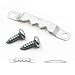 Sawtooth Picture Hangers with Screws - 100 Pack - Small Sawtooth Hanger