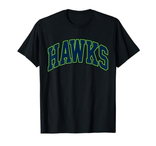 Vintage Hawks School Spirit Go Hawks Love T-Shirt
