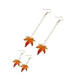 Boucles d'oreilles pendantes en acrylique tendance : utilisez ces boucles d'oreilles uniques et naturelles pour la plupart des styles de vêtements afin de montrer parfaitement vos charmes, boucles d'oreilles pendantes en érable