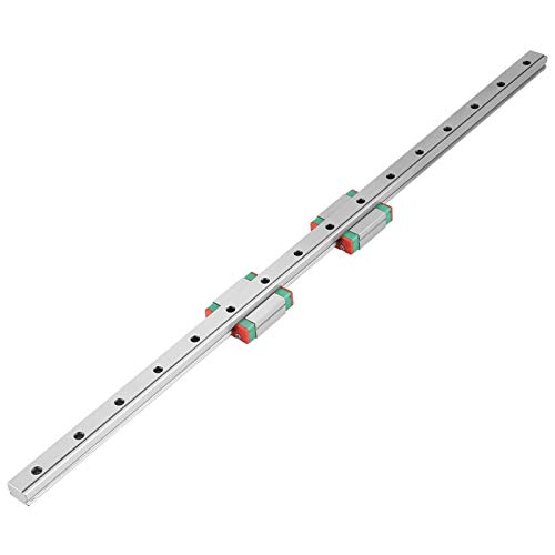 Hohe Qualität 1 stück 400mm MGN12 Miniatur Linearschiene Führungsschiene 12mm Breite + 2 stücke MGN12B Gleitblöcke
