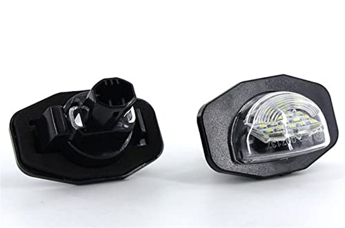 Luces Canbus premium para placa de Toyota Alphard GGH20 con acabado cristalino de alta gama
