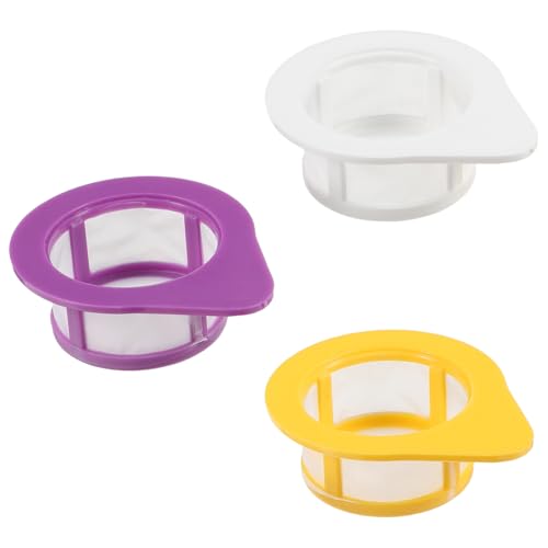 NUOBESTY Ensemble de 3 Tamis Cellulaires en Nylon Maille Fine pour Filtration et Analyse Cellulaire en Laboratoire Kit D’Accessoires de Filtration Chimie Système Solide pour Tamisage
