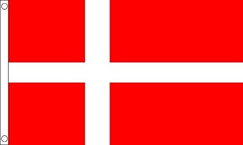 Flagtex Denmark Flag 5ft x 3ft (150cm x 90cm)
