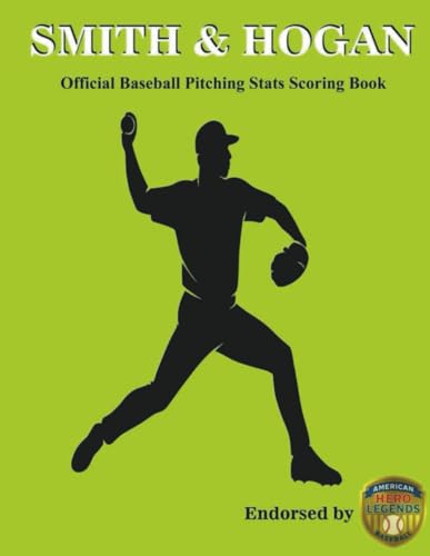 Smith & Hogan Official Baseball Pitching Stats Scoring Book