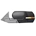 K SOURCE Snap & Zap 81310 Custom Fit Towing Mirror for 2022 up Tundra, 2023 up Sequoia, Patented