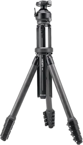 HEIPI 3-in-1 Carbon Fiber Travel Tripod - W28S (W28S with KF50-Q)
