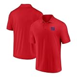 Fanatics Men's Red New York Giants Component Polo