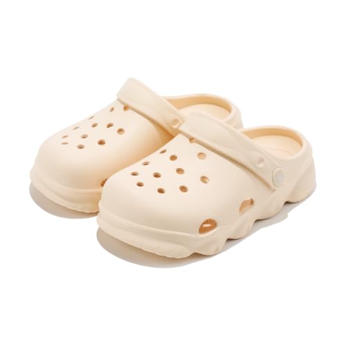 Image of Girls' Clogs for Toddlers & Kids Lightweight Garden Shoes Breathable Slip-on Slides Sandals Slippers Children's Beach Water Shoes