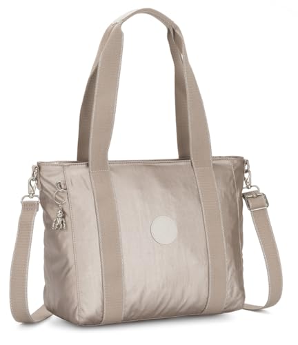 Kipling ASSENI S Mała torba, Totes, Metallic Glow (Srebrny)