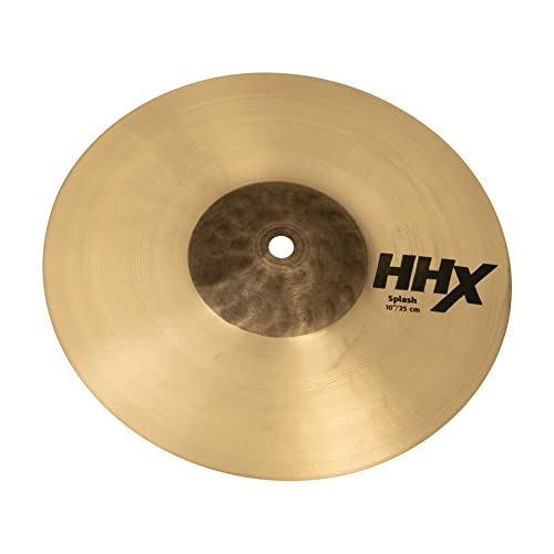 Sabian 10 HHX Splash Brilliant idéale en studio de répétition et concert intimiste