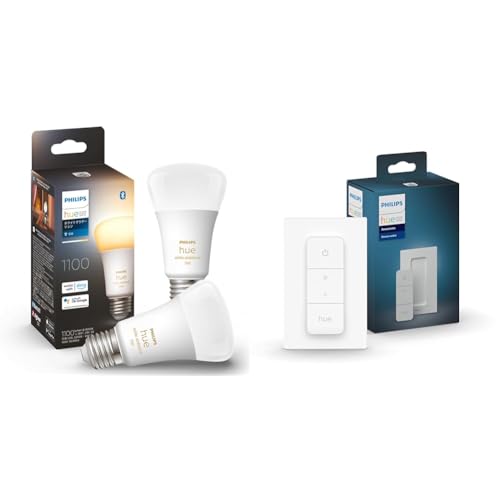 yZbgzPhilips Hue(tBbvXq[) X}[gd E26 75W zCgOf[V 2 Zbg AlexaΉ Ɩ 1100lm X}[gz[ Av + Hue fB}[XCb` CX LED Ɩ 