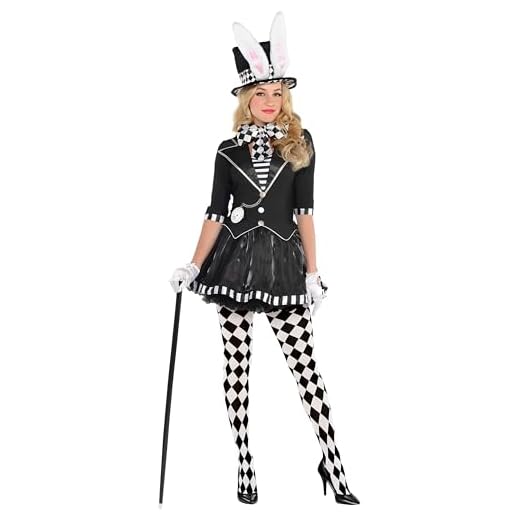 amscan-847836 Halloween Disfraz y Accesorios, Color Multicolor, 38-40 (847837)