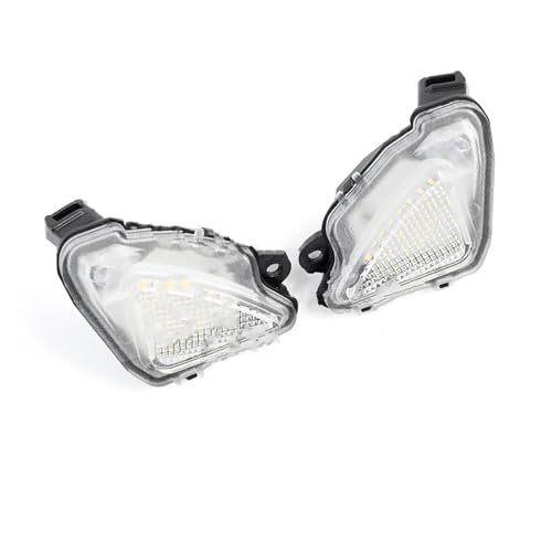 Lámparas led de cortesía bajo retrovisor que evitan pisar charcos