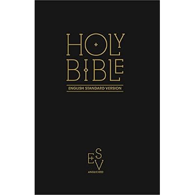 Holy Bible: English Standard Version (ESV) Anglicised Black Gift and Award edition