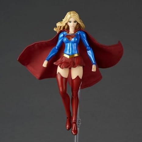 Kaiyodo Revoltech Amazing Yamagchi DC Heroes Super Girl Action Figure