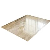 Tappeto in vinile impermeabile, 1,8 m/2,4 m/3 m/3,7 m/6,1 m, tappetino per soggiorno, cucina e porte, protezione per pavimenti in legno duro, facile da pulire (122 x 458 cm)