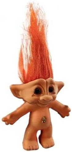 Miniatura 8 de Muñecas Troll vintage, muñecas Troll cromáticas adorables para colecciones, proyectos escolares, artes y manualidades, recuerdos de fiesta, 7.5