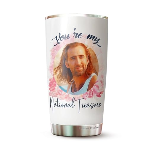 DIGForest Nicls Lovers Cge Youre My National Treasure Gifts - Nic Meme Mug For Friends - Funny Gift For Male Female Bosses Men On Christmas Birthday - Tumbler 20 Oz