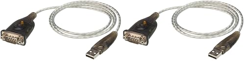 ATEN UC232A1 USB zu Seriell Konverter, 1 m (Packung mit 2)