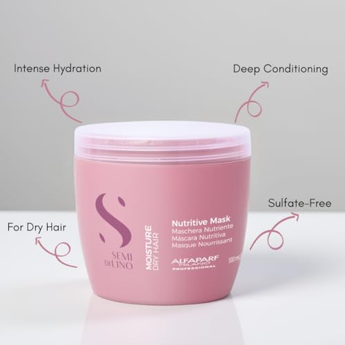 Alfaparf Milano Semi Di Lino Moisture Nutritive Mask 500ml -mascarilla nutritiva - imagen 4