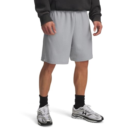 Under Armour Men's Rival Waffle Shorts, (011) Mod Gray...