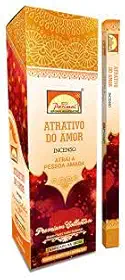 Incenso Indiano Parimal Atrativo do amor: atrai a pessoa amada - 6 caixinhas