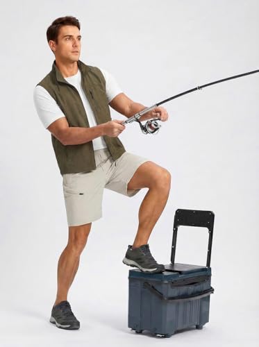 INCERUN Men's Cargo Hiking Shorts 6"/7" Lightweight Quick Dry Ristop UPF 50+ Water-Resistant Work Casual Shorts for Outdoor Travel Fishing Golf 4 Pockets Light Khaki Large — view 2