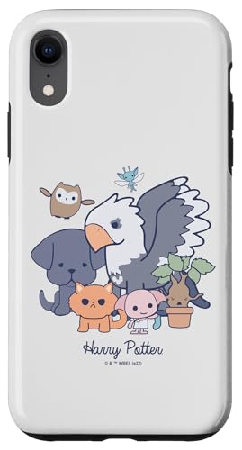 Coque iPhone XR Harry Potter créatures magiques Chibi, l'accessoire geek pour vos sorties