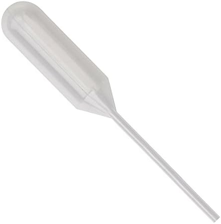 Transfer Pipette, 4.0ml, Narrow Stem, Short, 85mm, Karter Scientific 221G1 (Case of 5000)