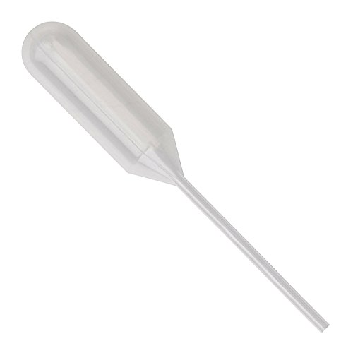 Pipettes de transfert 4ml avec tige courte 85mm pour flacon et tube compte-goutte