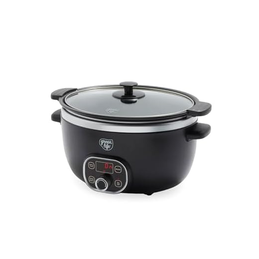GreenLife 6QT Programmable Slow Cooker