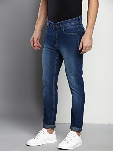 Image of Dennis Lingo Mens Light Slim Fit Mid Rise Denim Jeans