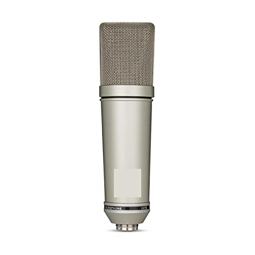 Microphone professionnel U87 P-L pour capture de voix studio de doublage et d'ancrage