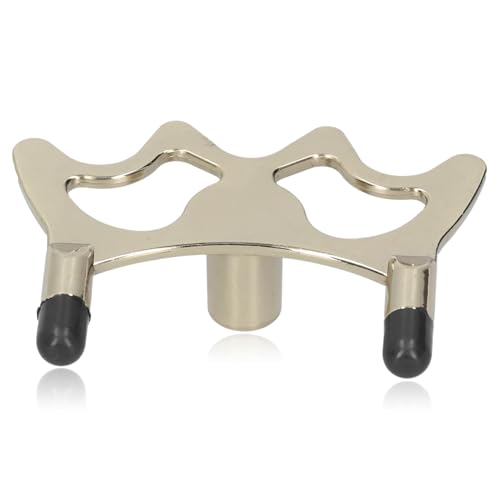 equlup Cue Rests Head, Billiard Cue High Short Bridge Head Pool Sticks Screwon Cross Rest Holder Head Spider for Pool Table Rack (Low Shelf)