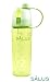 SALUS Sport Drinking and Misting Spray Water Bottle, Outdoor Sport Drinking, BPA FREE, 600 ml (Clear Green)