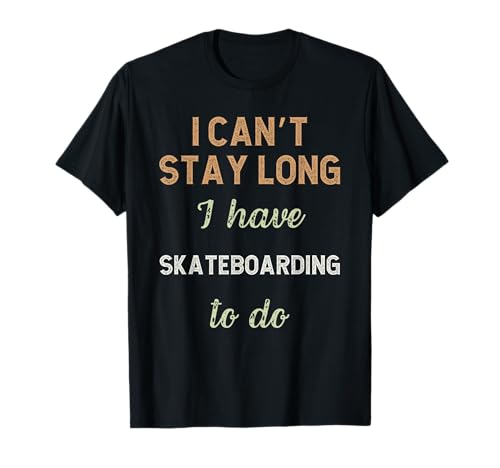 Funny Skateboarding T-Shirt for Men and Women