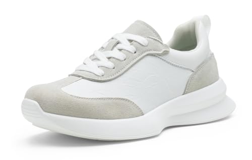 Image of Vepose Women's Retro Platform Sneakers Lightweight Lace Up Walking Shoes