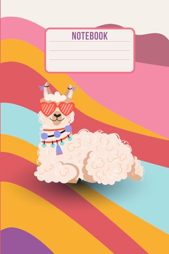 Cute Llama Notebook for Kids: Fun and Colorful Journal for Girls and Boys ? Perfect Gift for School, Writing and Creativity