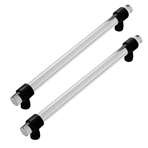 2 piezas Tiradores de armario de aleación de zinc acrílico manija del gabinete transparente Mango cajón de Cristal Perilla de Puertas ASA Barra picaportes,Black Base (Hole Distance 128mm) 2 piezas Tiradores de armario de aleación de zinc acrílico manija del gabinete transparente Mango cajón de Cristal Perilla de Puertas ASA Barra picaportes,Black Base (Hole Distance 128mm)