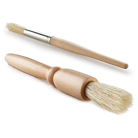 Grinder Cleaning Brushes - BagTu Coffee Tea Bean Grounds Cleaning Brush Espresso Machine Kitchen Tool Supply Accessories,Pack of 2 Cover