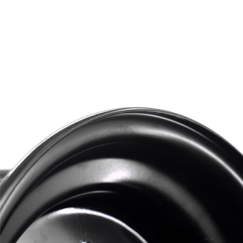 8" Front Wheel Rim with 3 Holes Fits for Most ATV Go Kart Off-Road Dirt Pit Bike Quad Dirt Bikes Street Bikes (Front-Black)