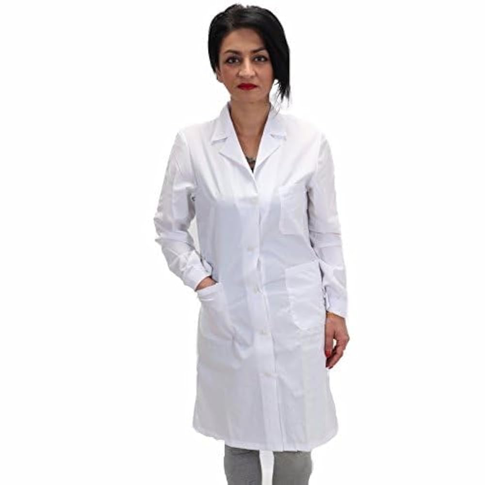 Camici da Lavoro Donna Manica Lunga Imprese di Pulizia Operaia Domestica  Cameriera AI Piani Colf (IT, Testo, XS, Regular, Regular, Bianco) :  Amazon.it: Moda